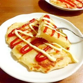 卵無しでもちもち　☆　じゃがいものパンケーキ風